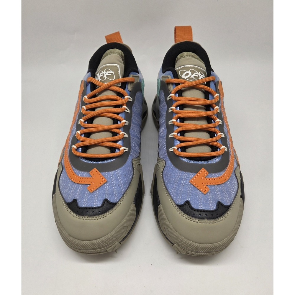 Off-White Odsy-2000 Grey Orange Sneakers Sz 10